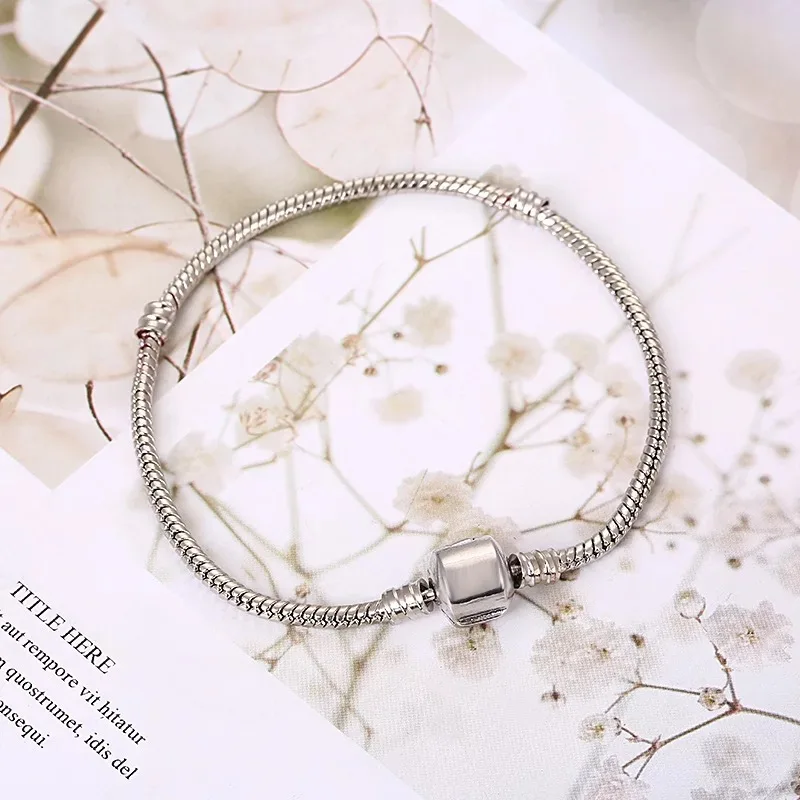 Дропшиппинг высокое качество 10 стилей белый цвет цепочка Шарм Браслеты Сделай