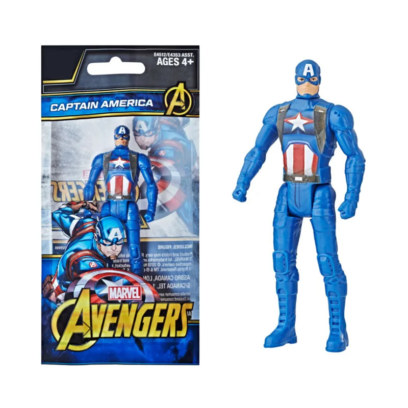 

10cm Marvel Avengers Super Heroes Toys Hulk Captain America Iron Man Thor Action Figure Toys Dolls Birthday Gift for Children