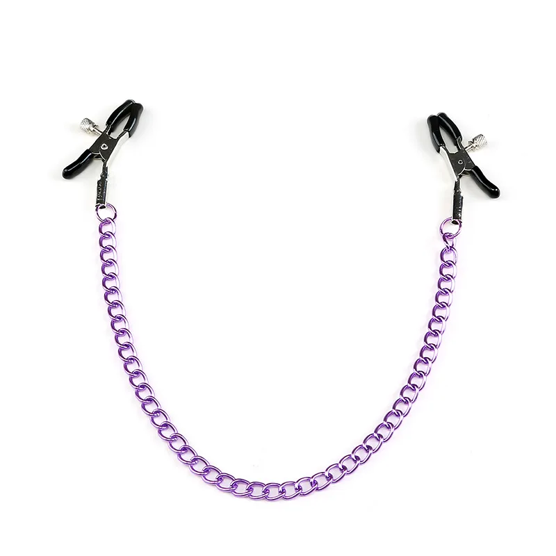 Металлическая цепочка из нержавеющей стали зажим для сосков груди секс-рабы