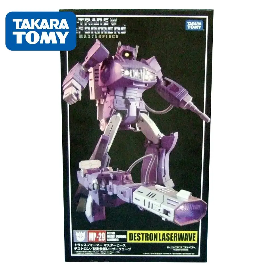 

Takara Tomy Transformation Masterpiece G1 MP 29 Shockwave transformers toys for boy Friends Action Figure Toy Gifts