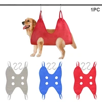 pet grooming hammock breathable home for bathing hanging dogs cats helper with hooks sling nail trimming washing harness