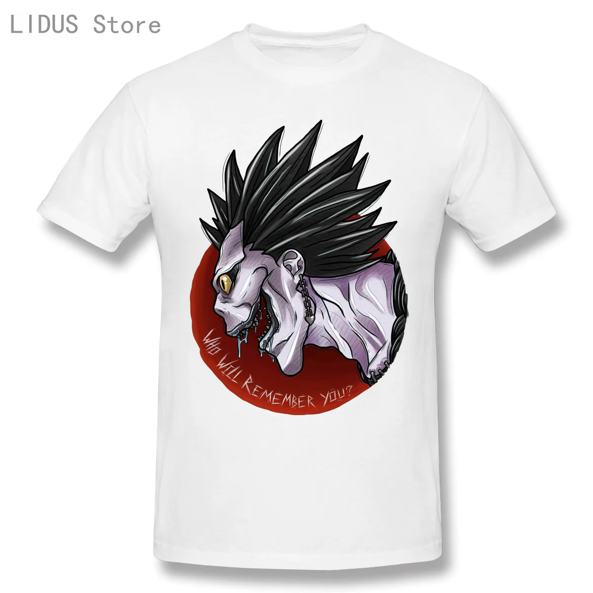 

2021 Fashion Graphic T-shirt Cartoon Anime Death Note (5) Short Sleeve Casual Men O-neck 100% Cotton T shirt Top
