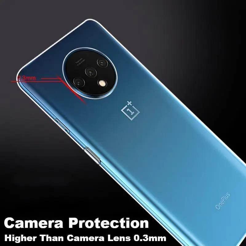 Чехол для One Plus 6 6T 5T 5 3 3T 7 ультра тонкие прозрачные мягкие чехлы из ТПУ Oneplus 7T Pro