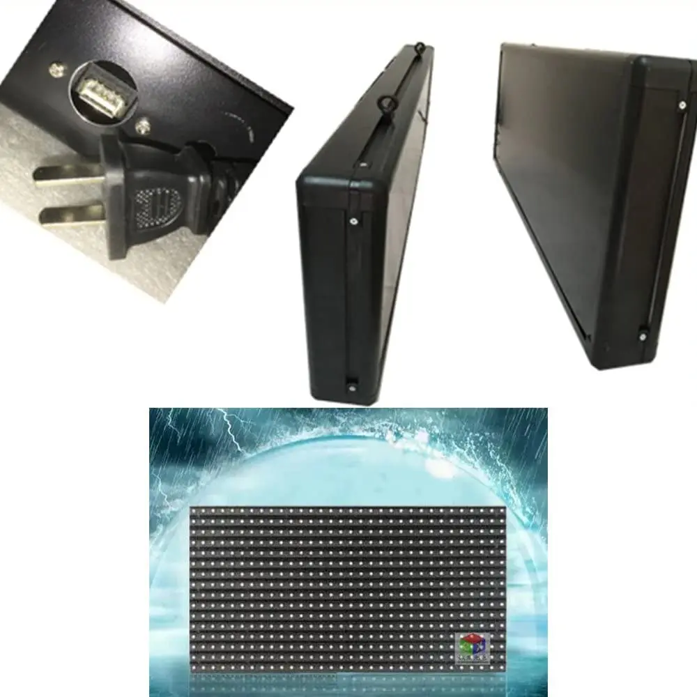 P10 Светодиодный дисплей программируемый беспроводной компьютер/USB/мобильный WIFI 53