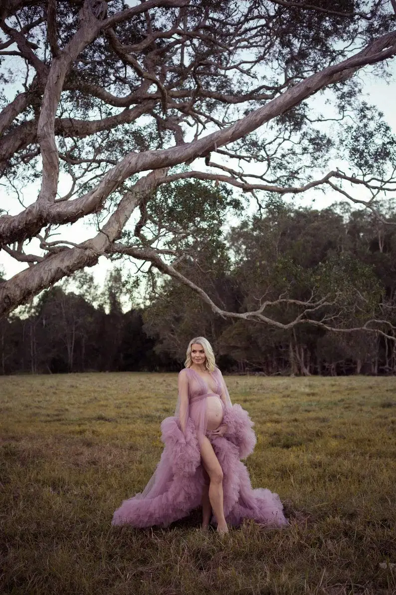 Maternity Women's Sleeveless Pajamas Full Non-Slip Sleeping Skirt Button Down Sleeping Skirt