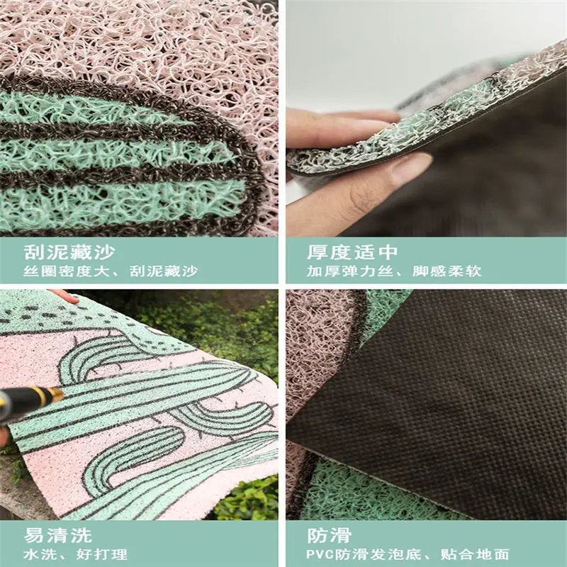 creative cartoon nordic rug non slip absorbent cute rug bathroom foot mat entrance door rugs door mat entrance room decor free global shipping