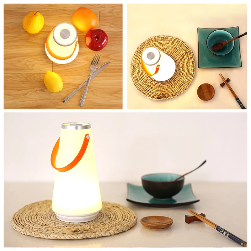 

USB Rechargeable Emergency LED Night Light Lamp Touch Sensor Control Lantern Outdoor Camping Tent Light Night Lamp