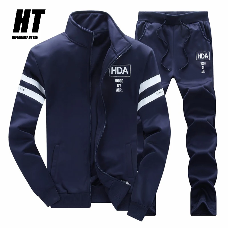 Спортивный костюм мужской из 2 предметов повседневный комплект спортивной