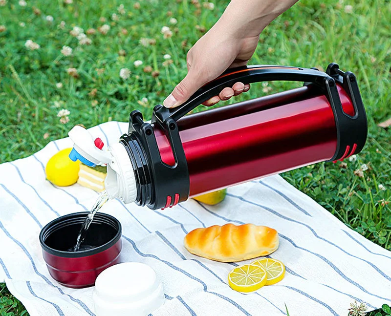 Бутылка для напитков герметичная из нержавеющей стали | Дом и сад