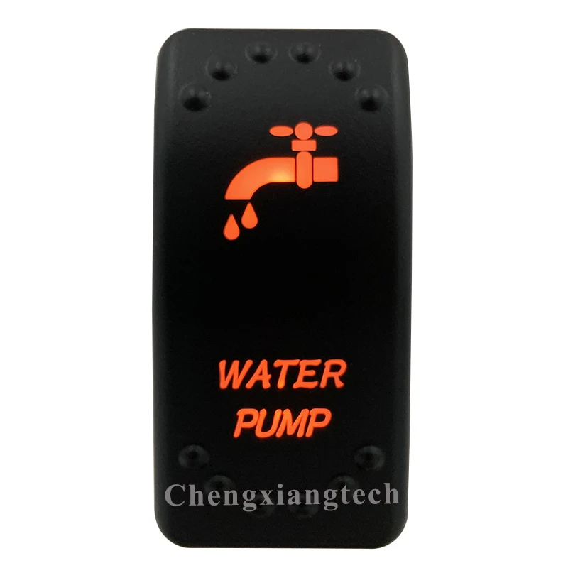 Оранжевый Светодиодный светильник Автомобильный лодочный фургон морской