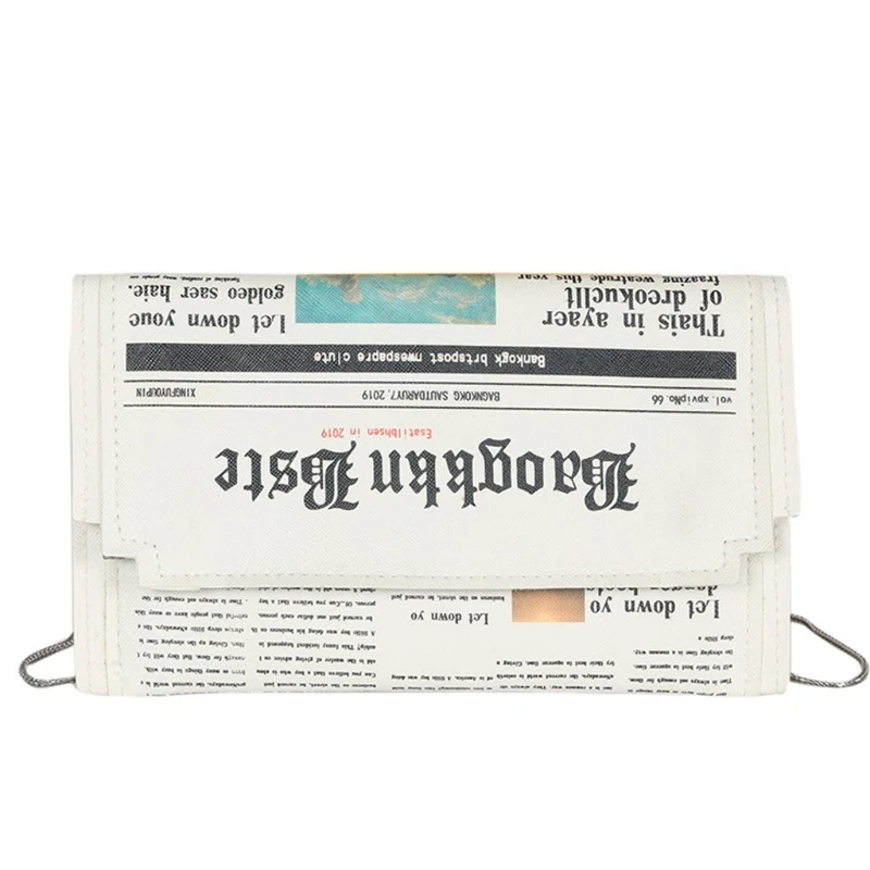 

New Stylish Girl's Satchel Handbags Faux Leather Letter Envelope Shoulder Bags