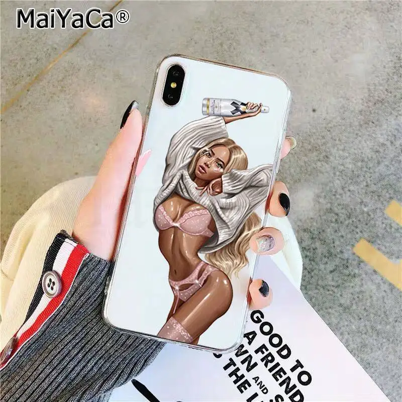 Модный чехол MaiYaCa на высоких каблуках с изображением принцессы девушки босса