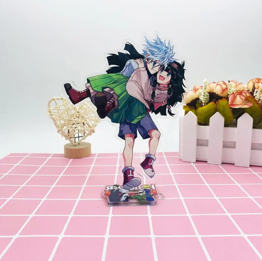 Anime HUNTER X Gon Killua Irumi Kurapika Acrylic Stand Figure Desktop Decoration Collection Model Toy Cosplay Doll | Игрушки и хобби