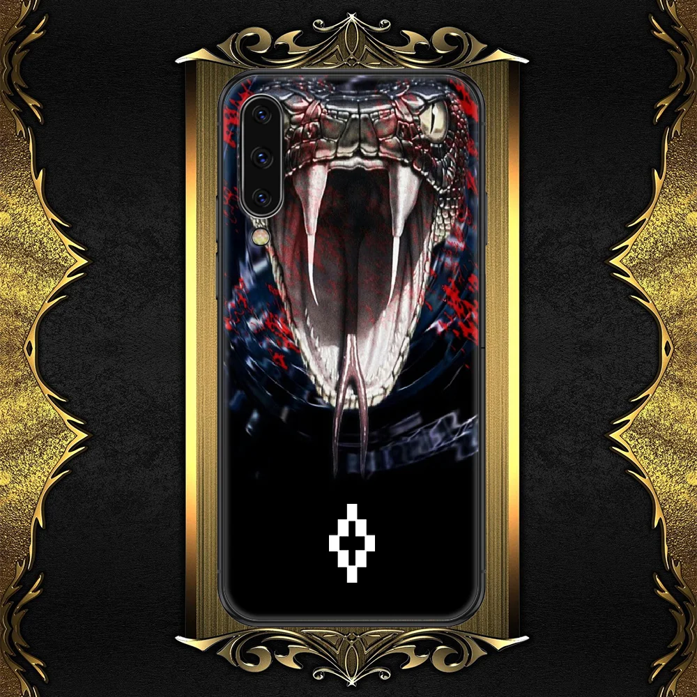 

Luxury Marceloes Brand Burlones Phone case For Samsung Galaxy A 3 5 7 8 10 20 21 30 40 50 51 70 71 E S 2016 2018 4G black 3D