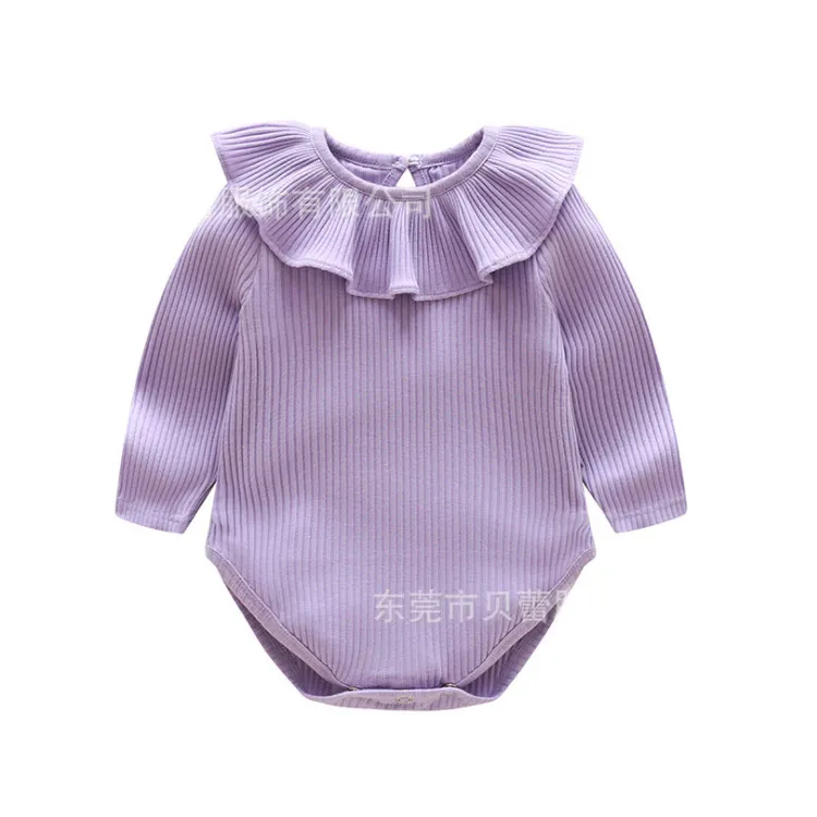 Комбинезоны для маленьких девочек модная весенняя одежда новорожденных Детский