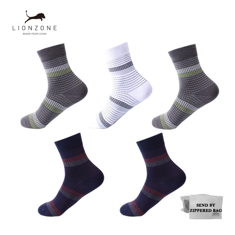 Классические мужские носки с полосатыми Мути цветными повседневными движениями