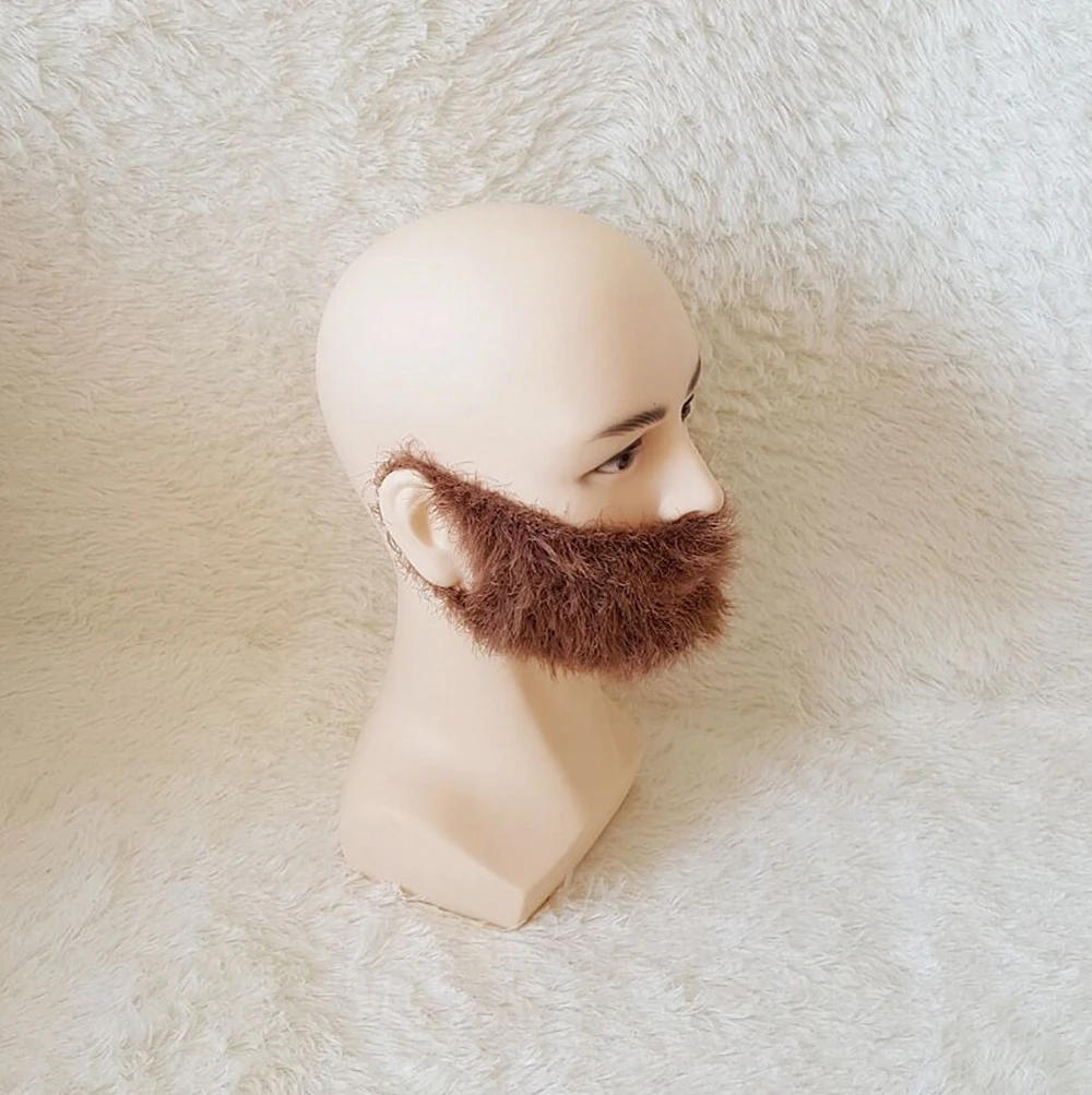 

Handmade Knitted Christmas Hat Santa Hat Beard Xmas Party Mask Winter Warm Gifts Christmas Decoration Hats For Women And Men