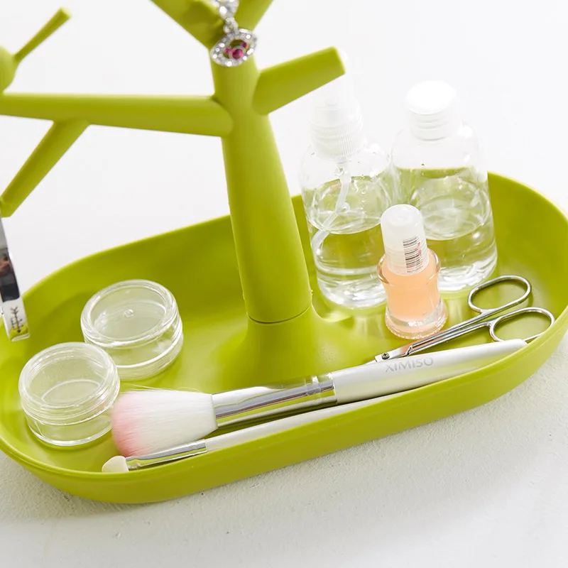 Бытовая деревянная стойка для хранения ювелирных изделий серьги ожерелье