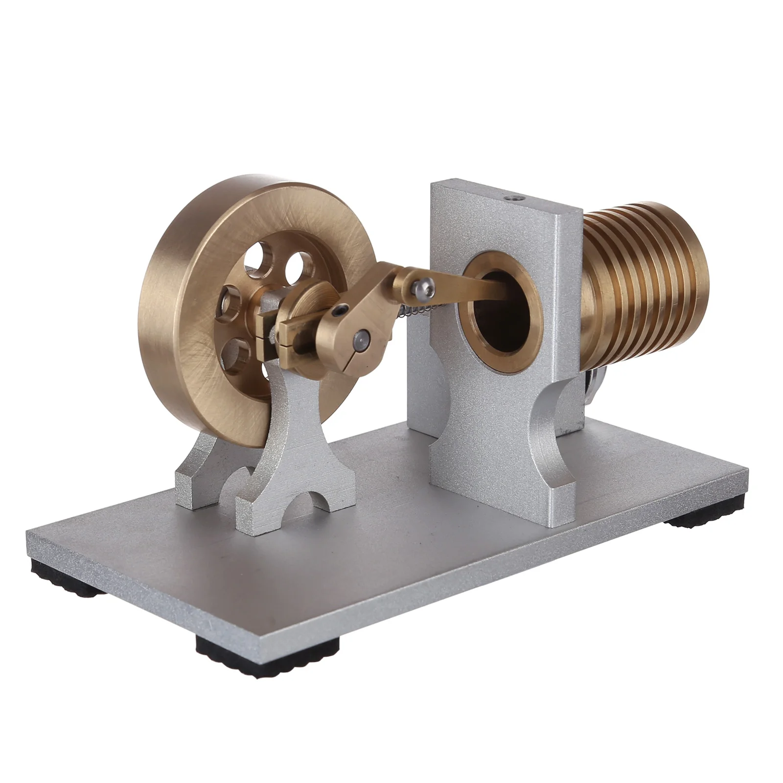

Custom All Metal Single Cylinder Flame Eater Engine Vacuum Stirling Engine Model Toy With Double Bearing Support