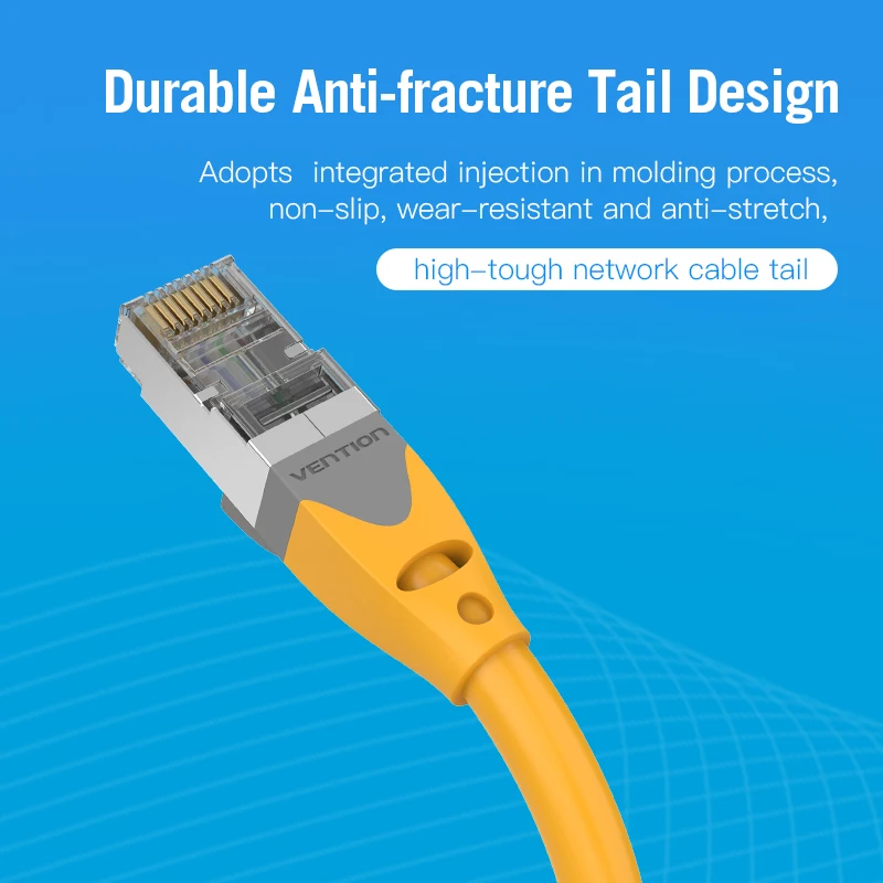 Vention CAT6A Ethernet Кабель SSTP RJ45 Lan Сетевой кабель 10 гигабит высокая скорость 500 МГц Cat6