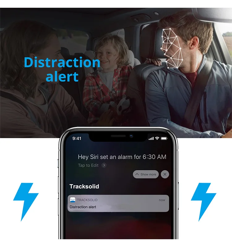 

AI live streaming driving behavior analysis 4G wifi hotspot 1080P car video dash cam