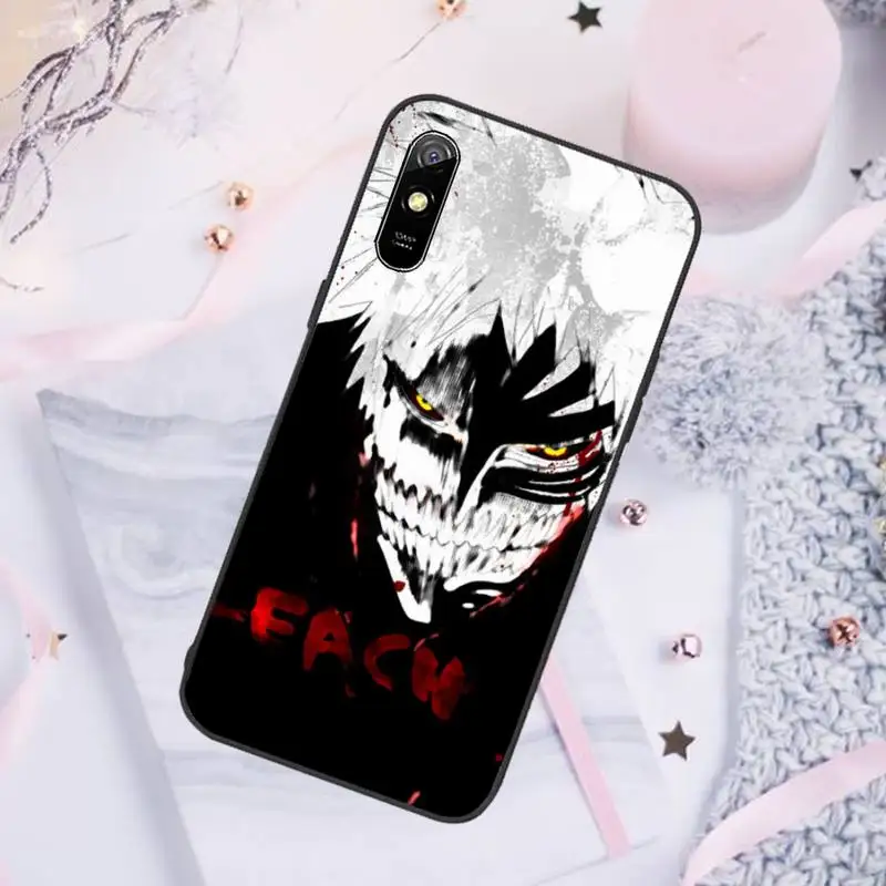 

japan animal BLEACH Phone Case For Xiaomi Mi Redmi Note 7 8 9 pro 8T 9T 9S 9A 10 Lite pro