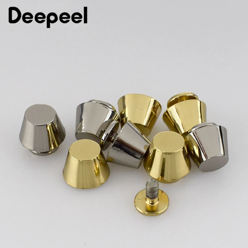 Deepeel10/20 штук сумки Овальной Головкой Винт заклепки из натуральной кожи
