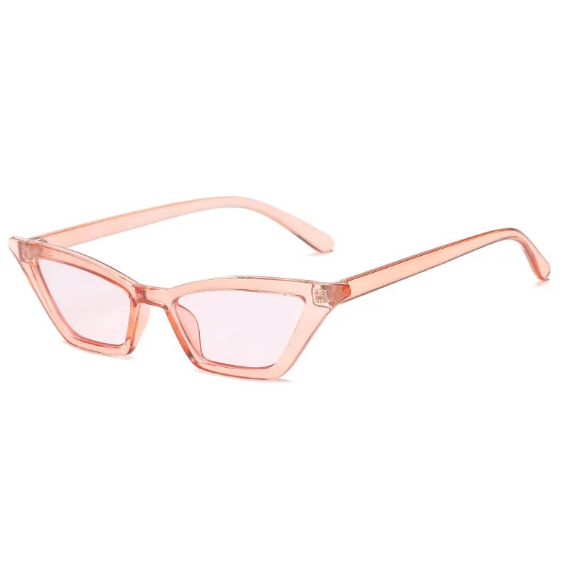 

1Pcs Vintage Cat Eye Sunglasses Fashion Women Small Frame UV400 Sun Shades Glasses Street Eyewear Luxury Trending Sunglasses