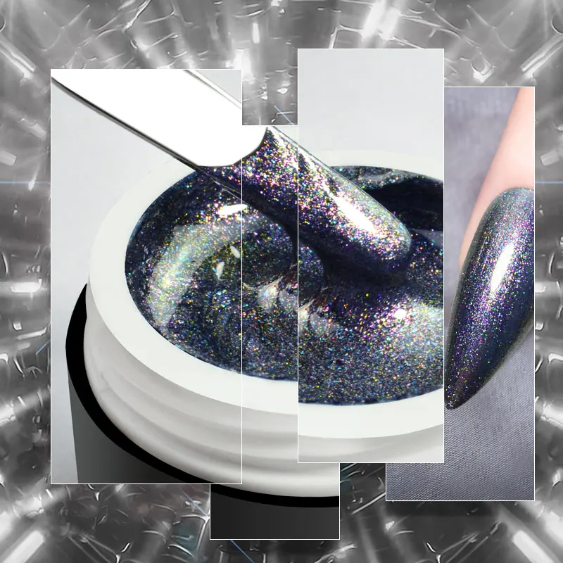 VENALISA Nail Art Semi Permanent UV Lacquer Hybrid Varnishes Laser Rainbow Glitter Platinum Paint Enamel Gel Polish | Красота и