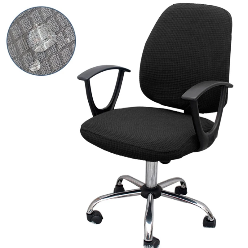 Corn Check Split Chair Covers Office Home Computer Cover Armrest Elastic Seat | Дом и сад