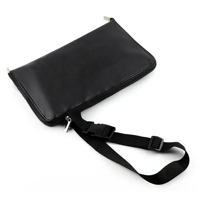 Portable Multi-function PU Cosmetic Bag Large Capacity Makeup Brush With Zipper Belt For Professional Artist Tool | Красота и