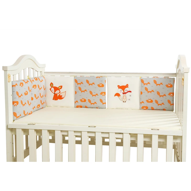 Детский комплект постельного белья с рисунком лисы слон медведь Детские