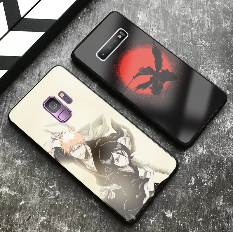 Чехол для телефона Bleach Ichigo Kurosaki мягкий силиконовый чехол из закаленного стекла в