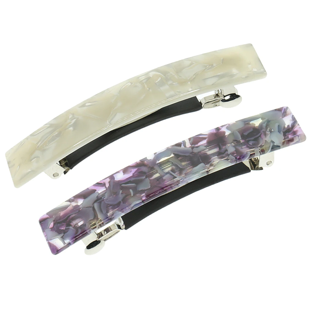 

2 шт., женские зажимы для волос, 8,5x1,5 см