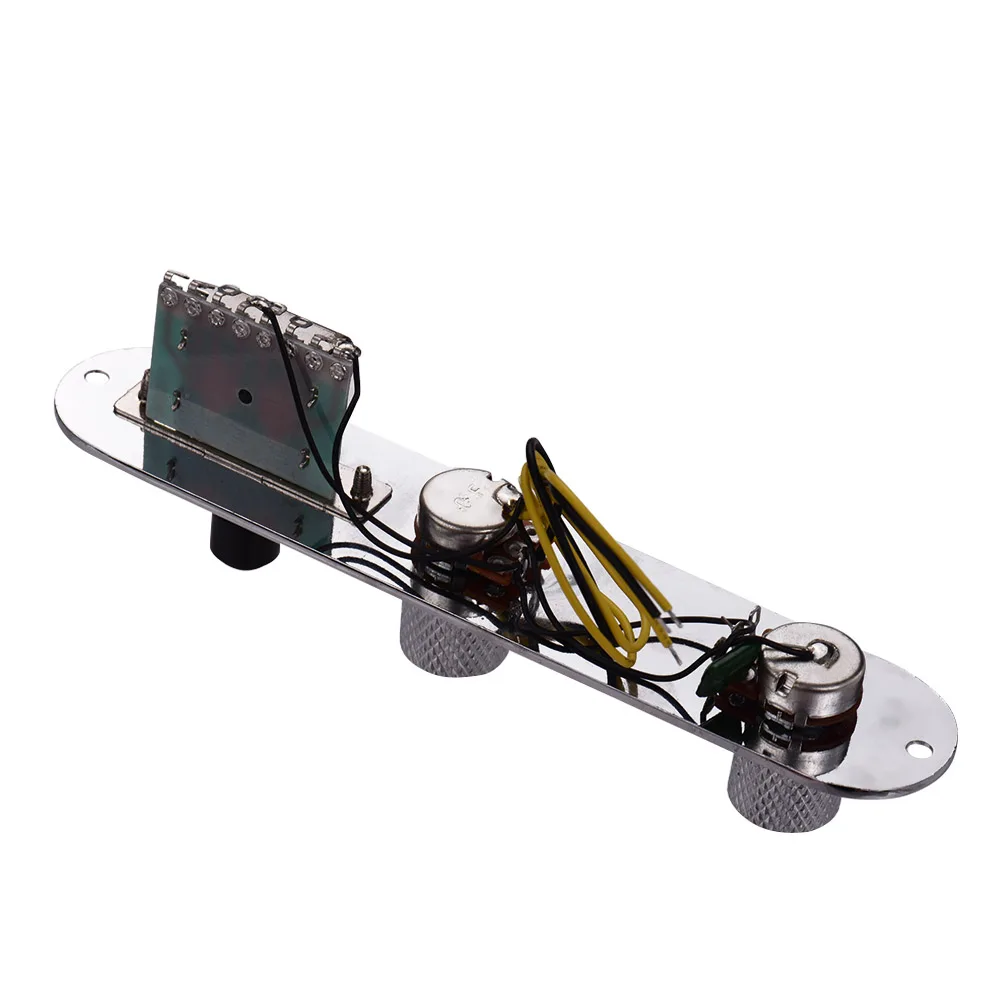 Панель управления для Tele Guitar Telecaster и Сменные ручки гитары Style Silver|Детали