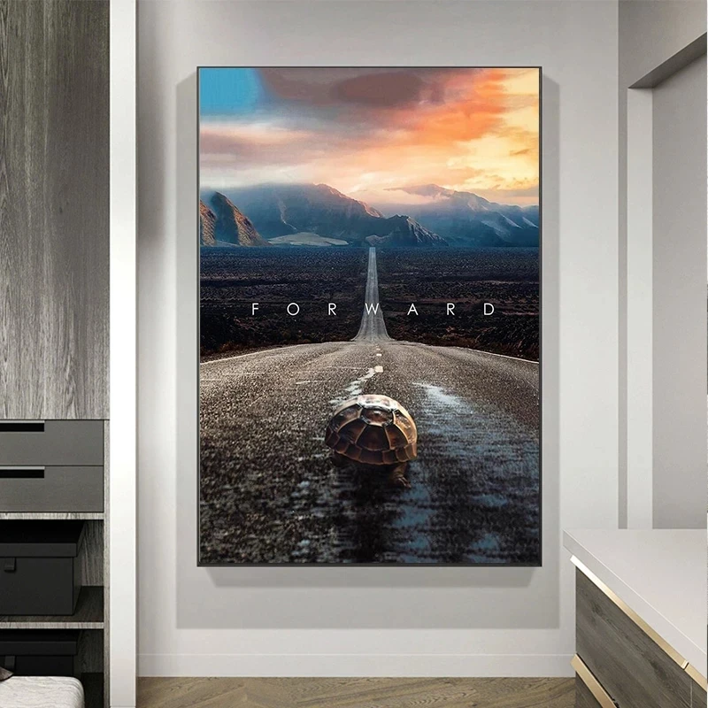 

Mindset Forward Home Decor Wall Pictures for Living Room Canvas Painting Movie Poster Cuadros Modernos