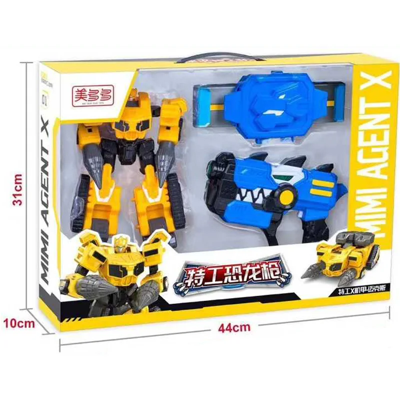 MINIFORCE Miniforce детские игрушки четвертое поколение динозавр команда Semiga робот