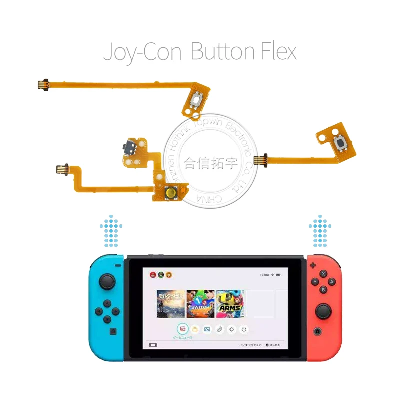 Гибкий кабель HOTHINK ZL ZR JCL-SEL с левой кнопкой триггера для Nintendo Switch Joy-con правой и