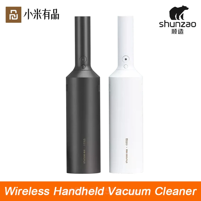 

XIAOMI Youpin SHUNZAO Wireless Handheld Vacuum Cleaner Portable USB Charging Car Cleaner Z1/Z1Pro Mini Dust Catcher for Car Home