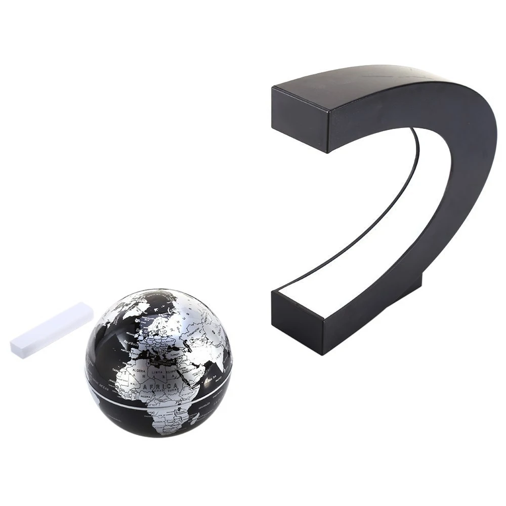 Новинка 2019 светодиодный светильник с магнитной левитацией шар плавающей картой