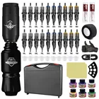 Набор для тату-машинки, беспроводной ротационный набор для тату-машинки, японский двигатель, источник питания, RCA Интерфейс, ракета, набор тату-ручек, боди-арт