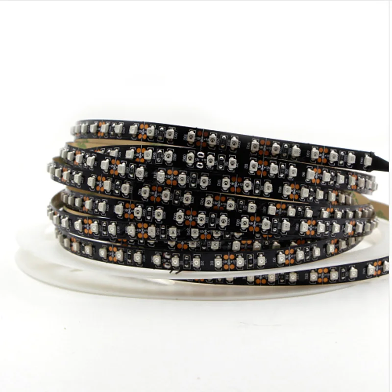 Черная Светодиодная лента оранжевого цвета 600 Нм истинно светильник 5050 3528 SMD 12 В