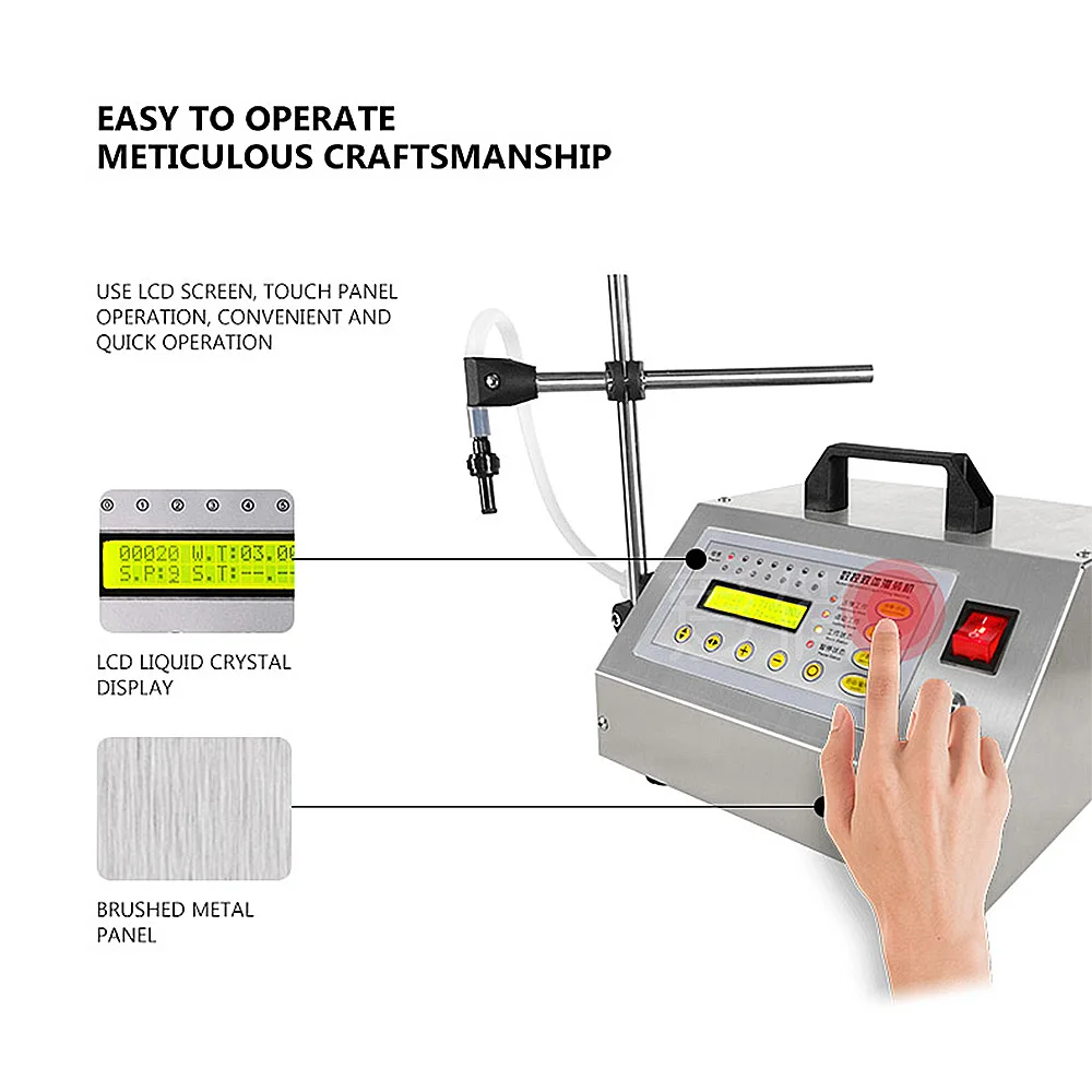 Лампа с ЧПУ разливочная машина для жидкости маленькая полностью автоматическая