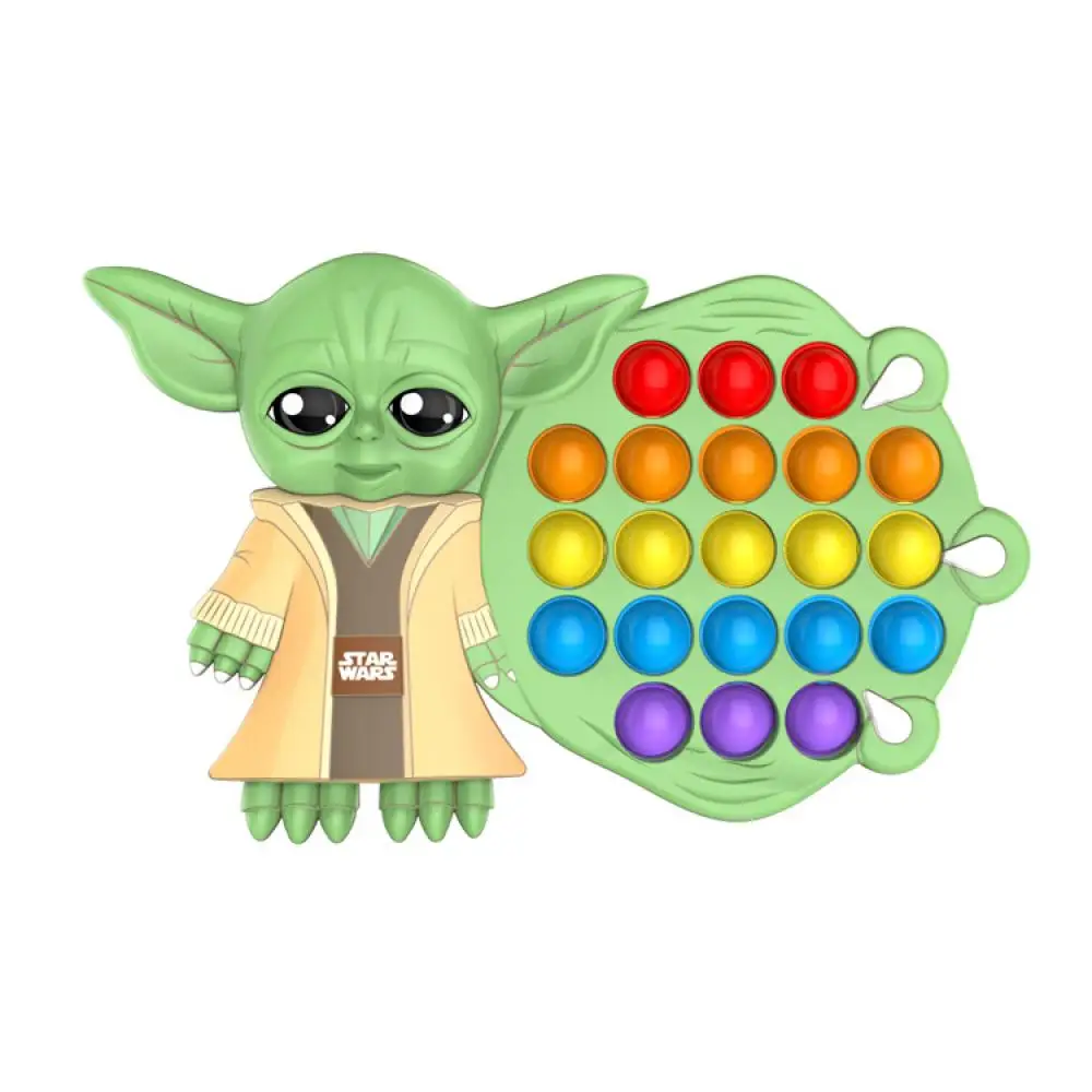 Игрушки для снятия стресса Marvel Звездные войны йода аниме фигурка с пузырьками