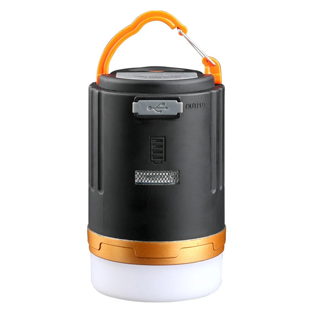 

Remote Control LED Camping Light,Built In 4800mAh Battery USB Rechargeable Brightness Adjustable Waterproof Portable Lantern