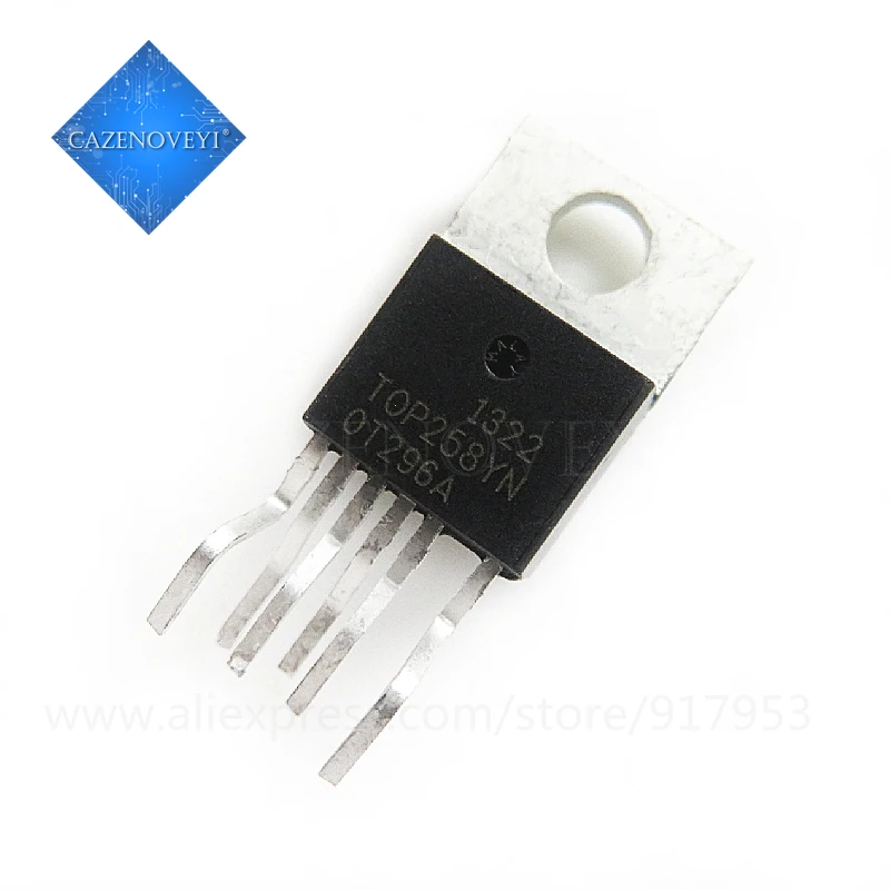 4 шт./лот TOP258YN TOP258 TO220-6 AC / DC преобразователь Off-Line коммутатор IC 148W новый