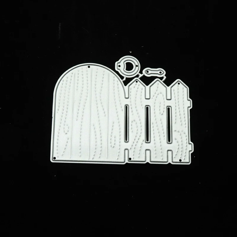 

JC Fence Wooden Door Shape Metal Cutting Dies DIY for Scrapbooking Handmade Paper Make Stencil Craft Mold Mould Model Decoration