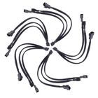 1pc1 до 3-х полосная сплиттер с 4-контактный разъём PWM Fan кабель-удлинитель