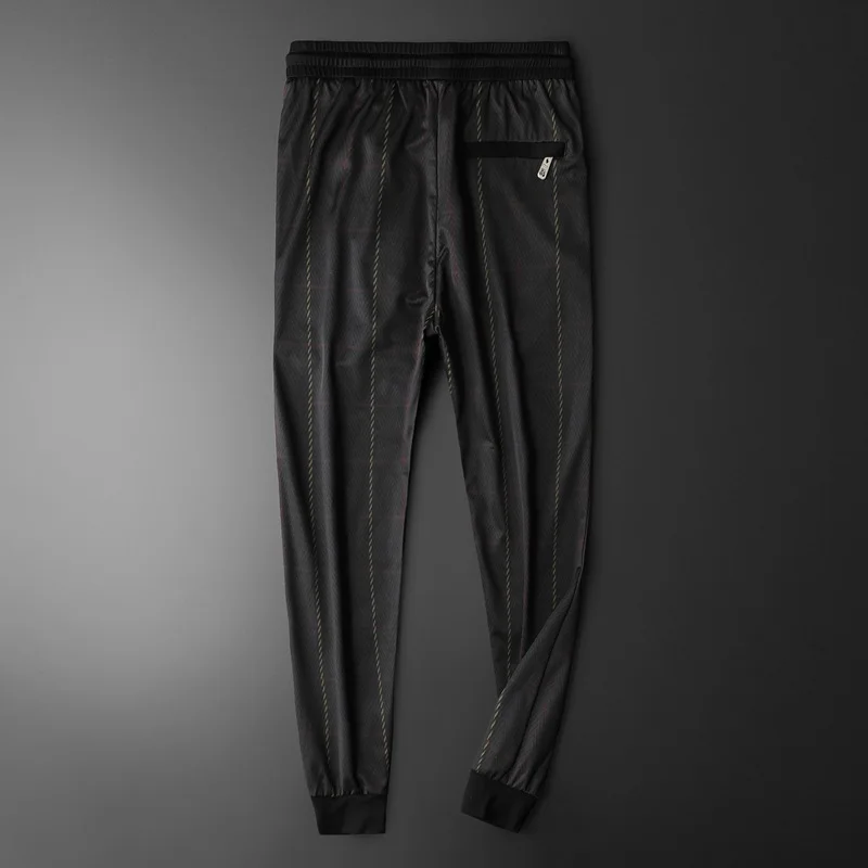

Men's fashion casual pants summer clothes fashion self-cultivation trend tide brand youth tie-foot sports trousers men