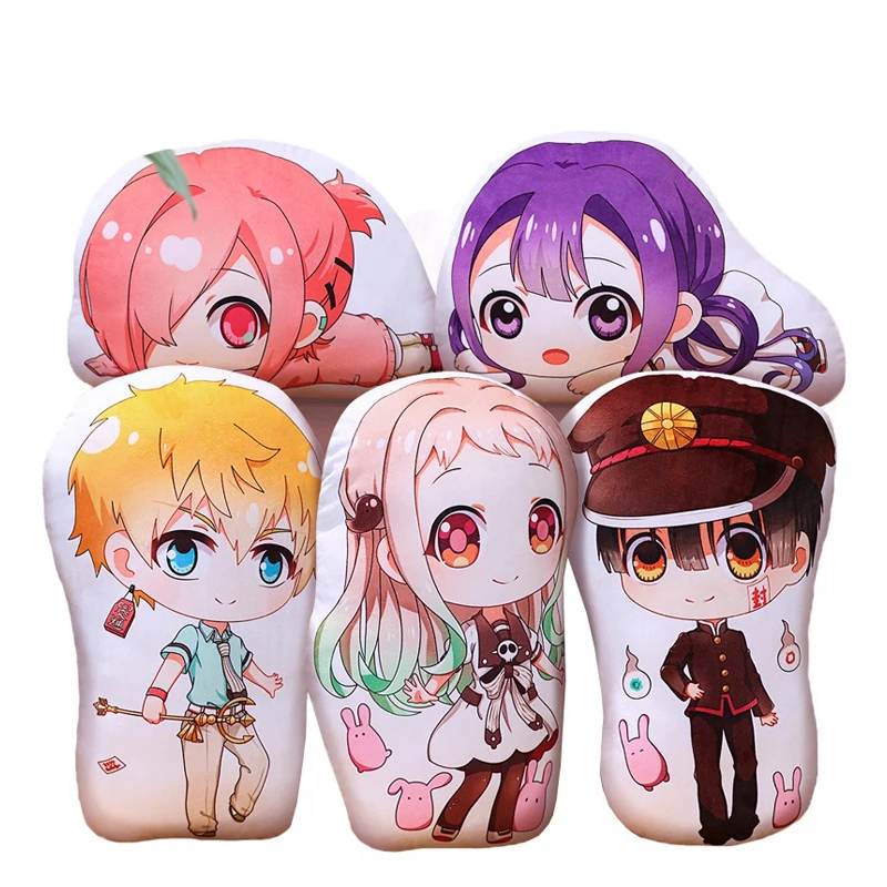 Подушка Jibaku Shounen Hanako kun Nene Yashiro Yugi Amane Nanamine Sakura Akane Kwai Minamoto Kou декоративная подушка |